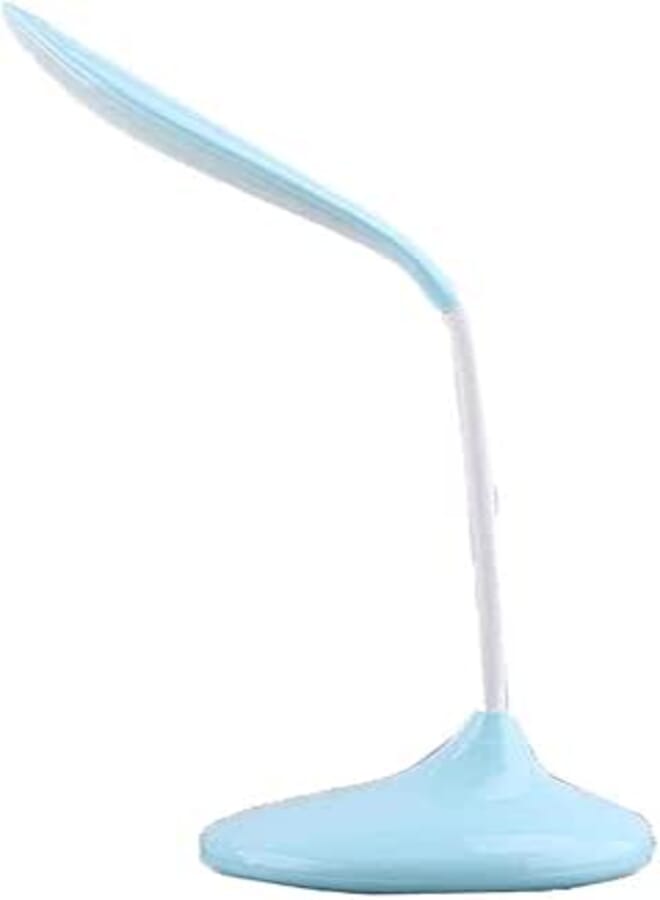 USB Touch Sensor LED Desk Lamp (Blue)